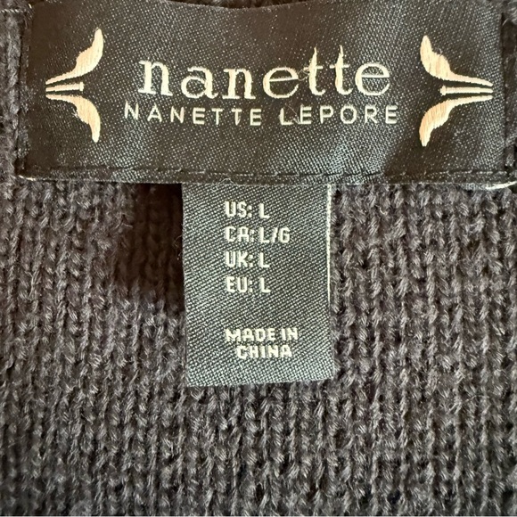Nanette | Faux Fur Sweater Vest | Sz L - Picture 7 of 9